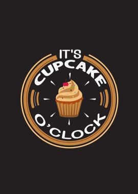 Clocks Cupcake