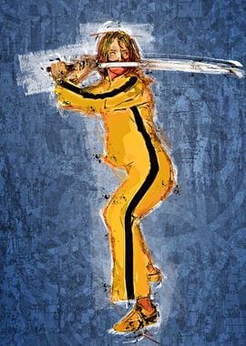 Kill bill pop art