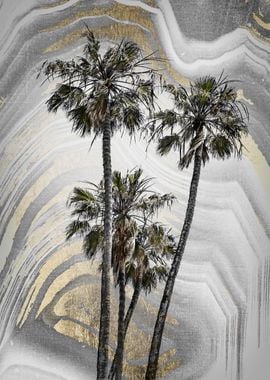 MODERN ART Palm Trees