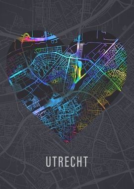 Utrecht Netherlands Heart