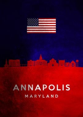 Annapolis Maryland Skyline