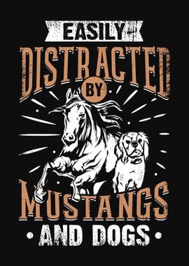 Mustang Horse Design 