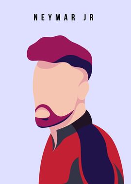 Minimalist Neymar Jr