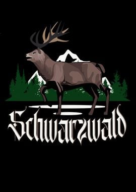 Coooler Schwarzwald Hirsch