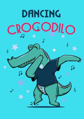 Funny Dancing Crocodilo