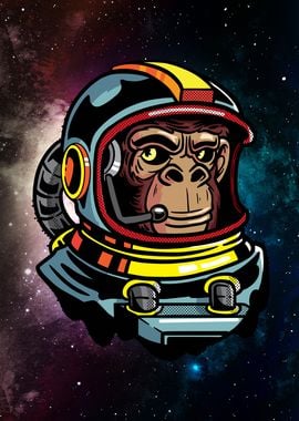 Monkey Astronaut