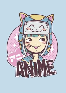 Kawaii Anime Neko Girl