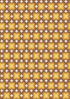 Brown Retro Pattern 09