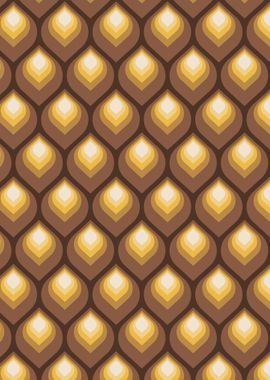 Brown Retro Pattern 02