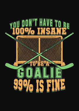 Ice Hockey Goalie Design 