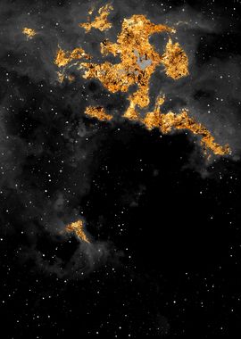 100 Starry Nebulas B and W