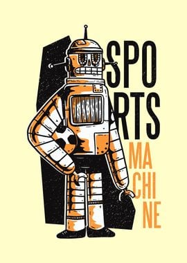 Sports Machine Robot