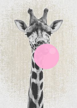 GIRAFFE BUBBLEGUM