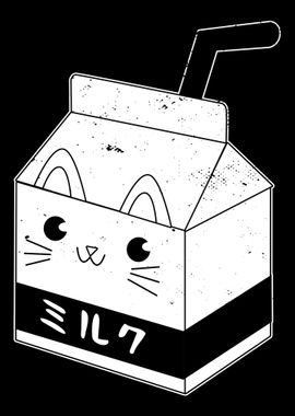 Japanese Milk Neko Cat