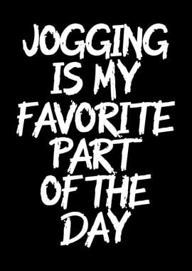 Jogging favorite part