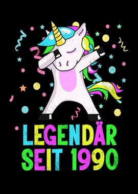 Geburtstag Einhorn 1990