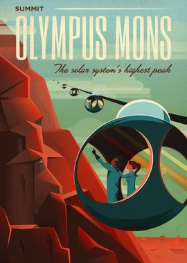 NASA Travel poster