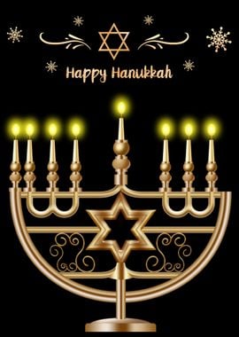 Happy Chanukkah Lights