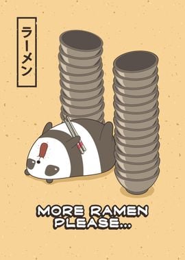 Kawaii Ramen Panda