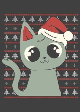 Cat Ugly Christmas