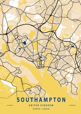 Southampton Yellow Maps