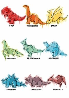 Origami Dinosaurs