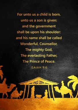 Isaiah 9 6 Bible Verse