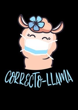 CorrectoLlama Funny Lama