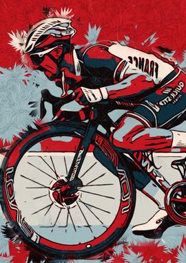 Cyclist Artwork