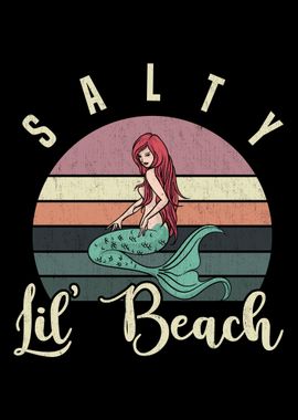 Salty Lil Beach Mermaid