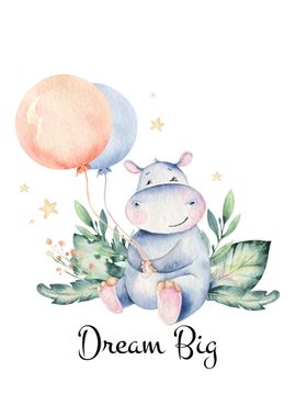 Hippo Dream Big