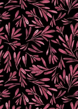 Pink Leaves