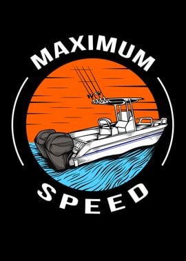 Speedboat Racing Boat