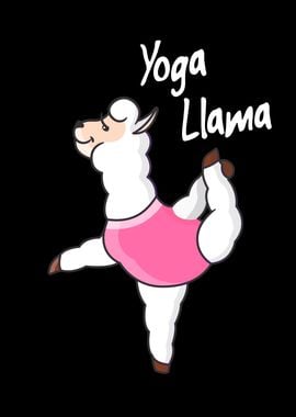 Yoga Llama Funny