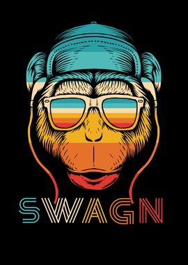 Swagn Retro Monkey