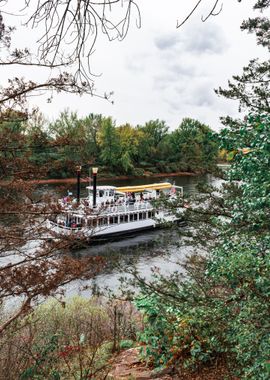 Riverboat in Autumn