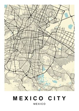 Mexico City Map