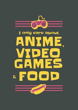 Anime Video Games Foof