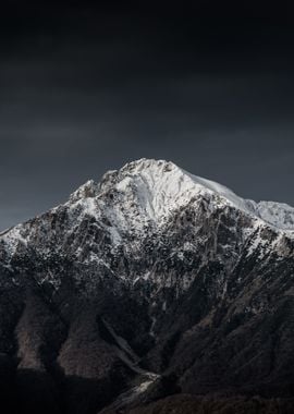 Snowy Mountain Nature