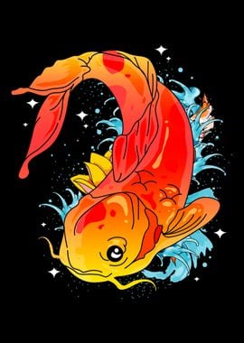 Koi Fish Koi Illustration