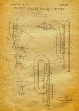 2 Saxophone Patent