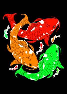 Koi Fish Koi Illustration