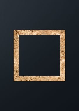 Gold Geometric Glyph