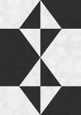 geometric black white III