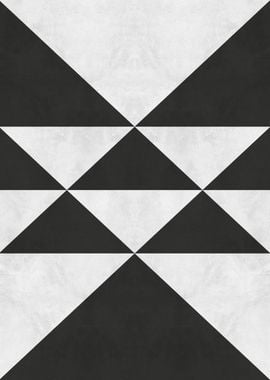 geometric black white I