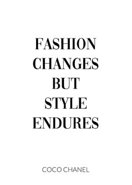 Coco Chanel Quote Style