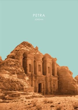 Petra Jordan Illustration