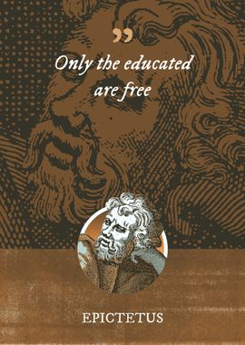 Only the educated are free