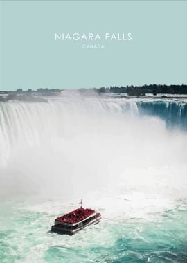 Niagara Falls Illustration