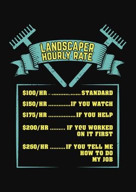 Landscaper Hourly Rate